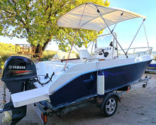 Carica l'immagine nel visualizzatore di Gallery, Conero Ciao motorizzata Yamaha F40GET1L Supreme Carrello Simacar 750 Revisionato