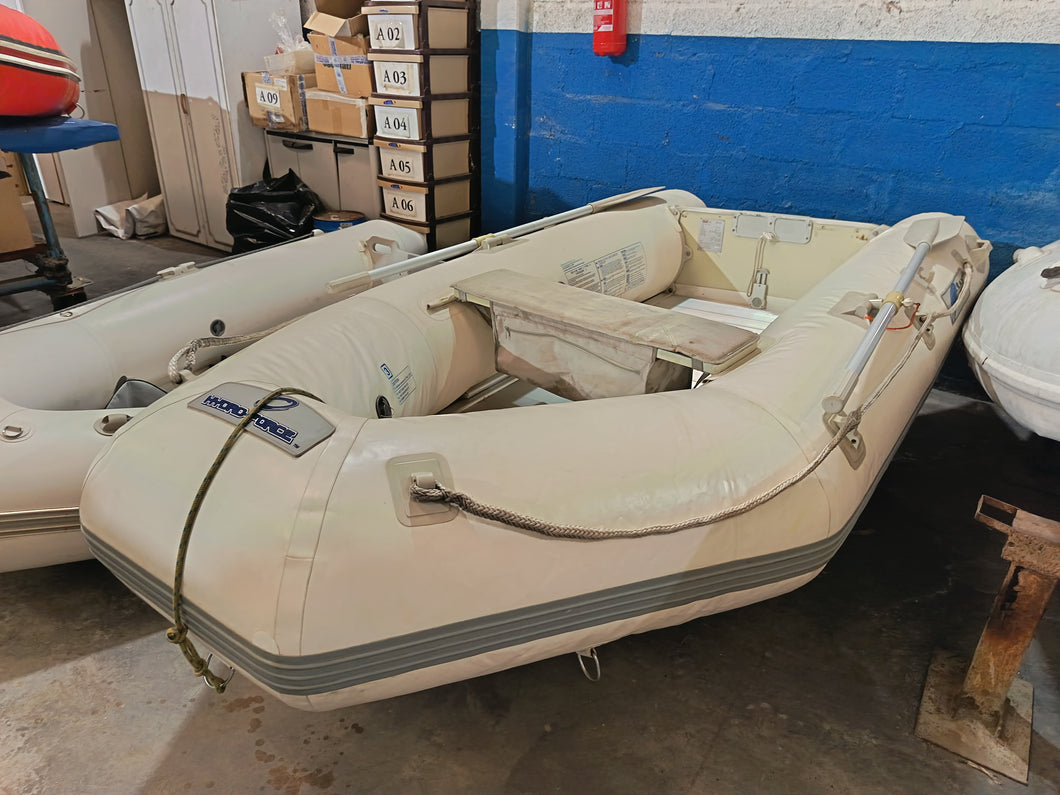 Gommone RAY 400 PVC paiolato in alluminio