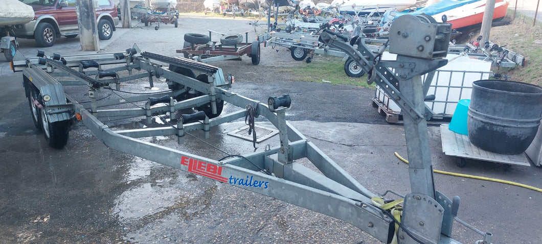 Carrello ELLEBI 1800kg doppio asse Revisionato