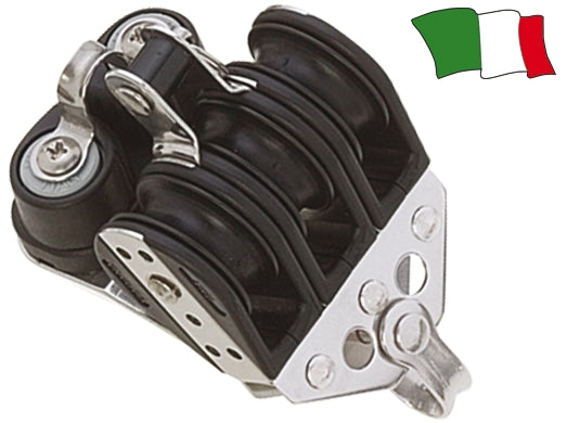 Bozzello triplo strozzascocche 8 mm