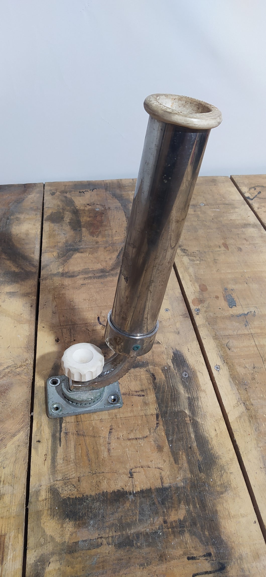 Porta canna acciaio inox