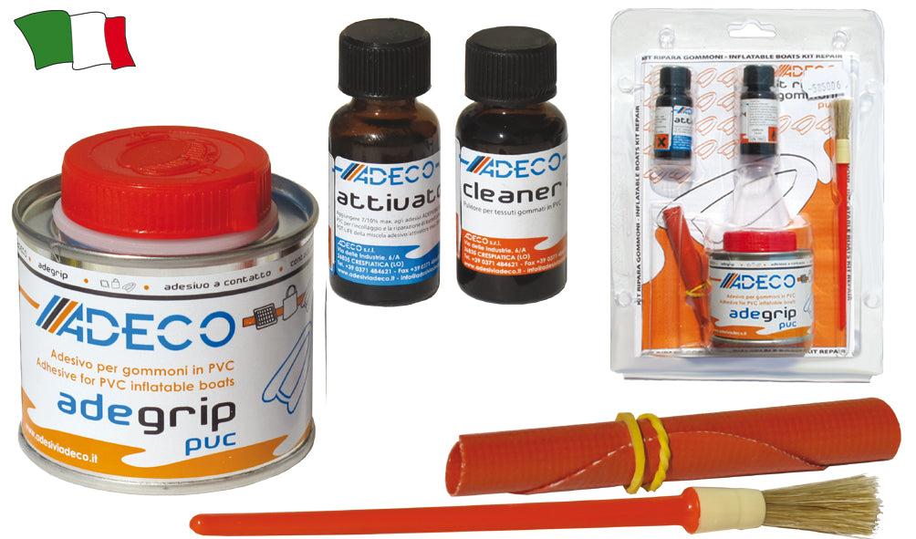 KIT RIPARAZIONE ULTRA PROFESSIONAL BICOMPONENTE PER BATTELLI PNEUMATICI IN PVC