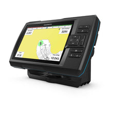 Carica l&#39;immagine nel visualizzatore di Gallery, Ecoscandaglio GARMIN STRIKER VIVID 7sv (schermo 7&quot;) con trasduttore GT52HW-TM ClearVü/SideVü prof./temp. da poppa (150/240 - 455/800 kHz)
